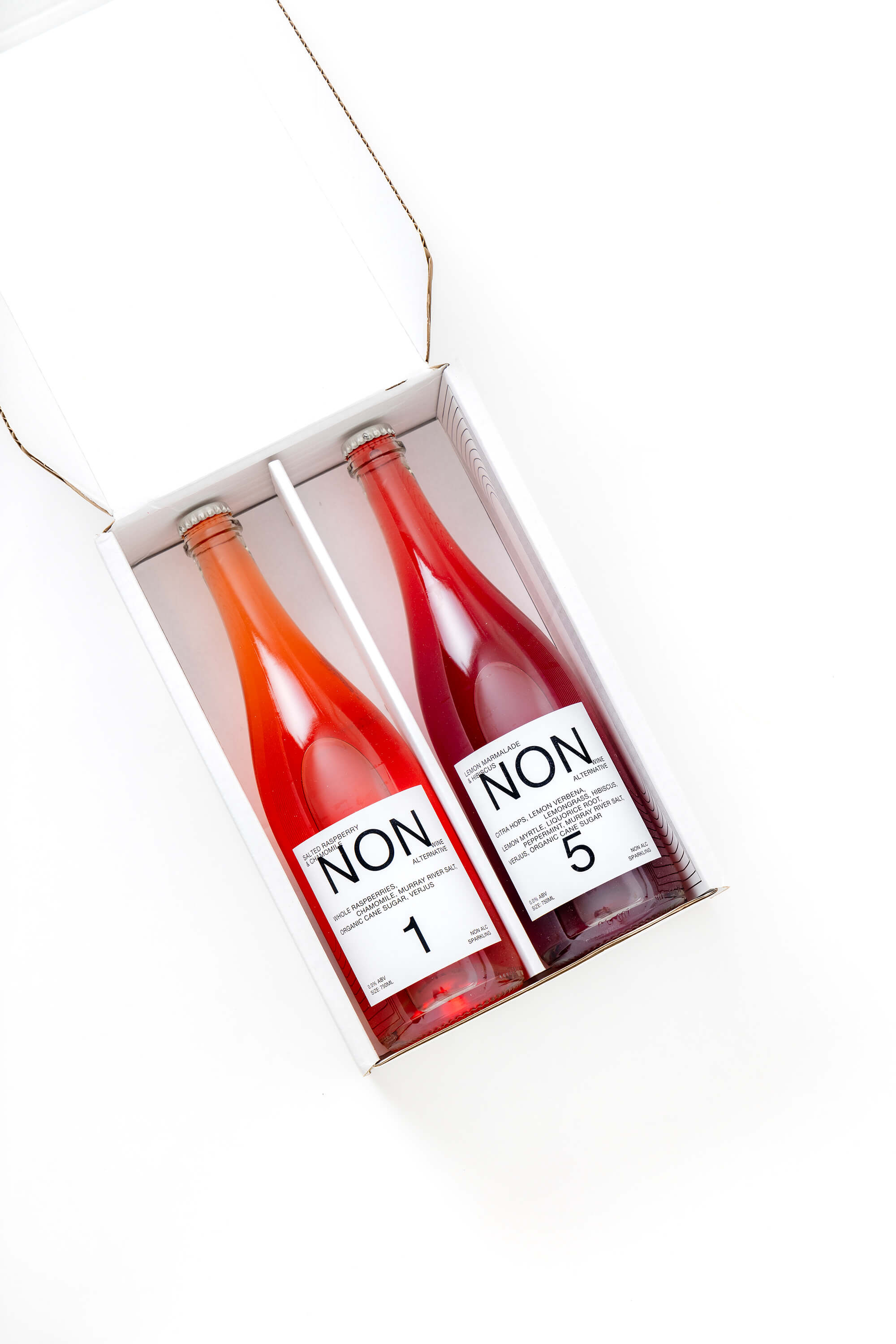 NON Blush Set 2-pack packaging NON1 NON5 laying down