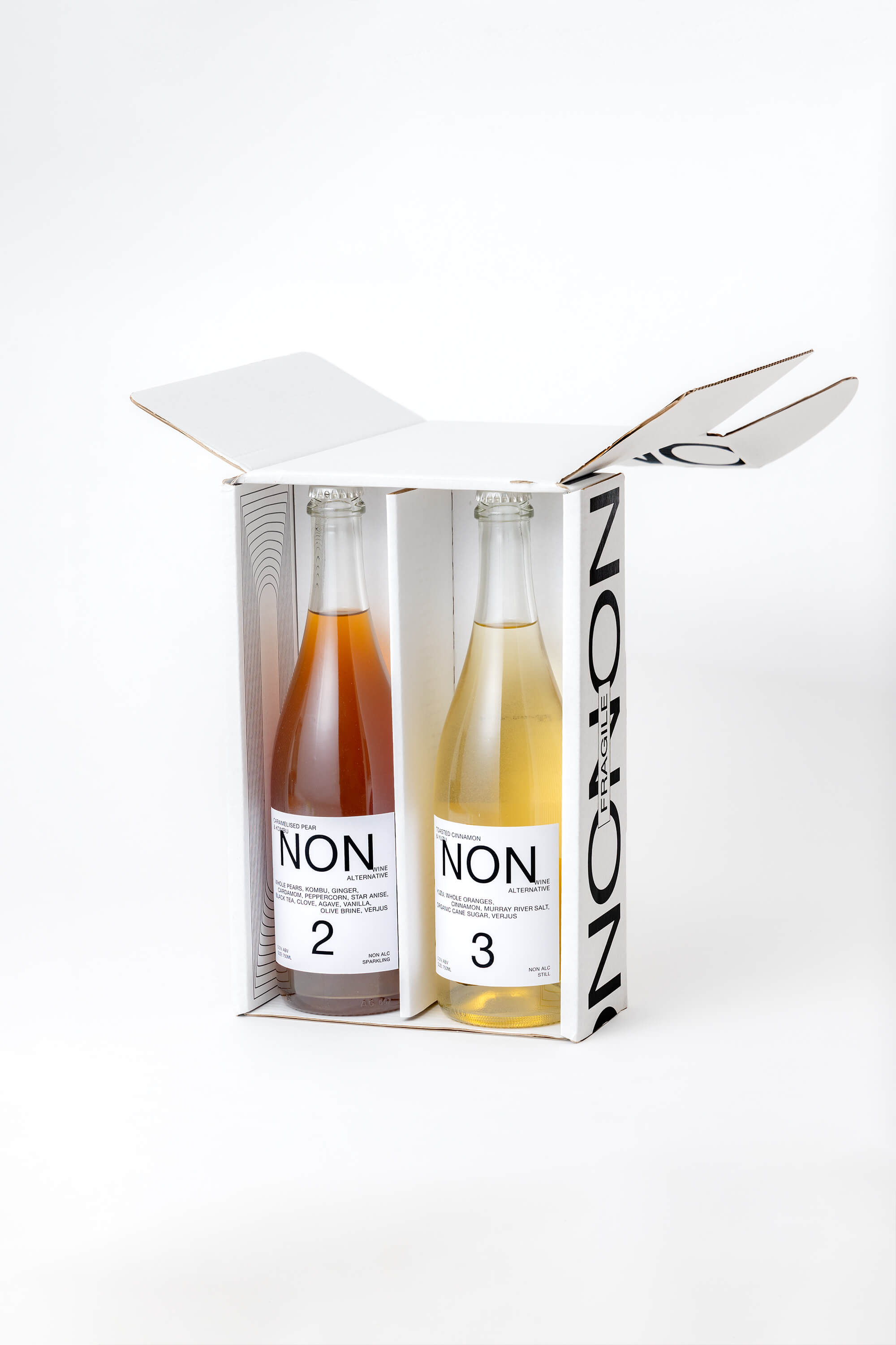 NON Light Set 2-pack bottles in packaging
