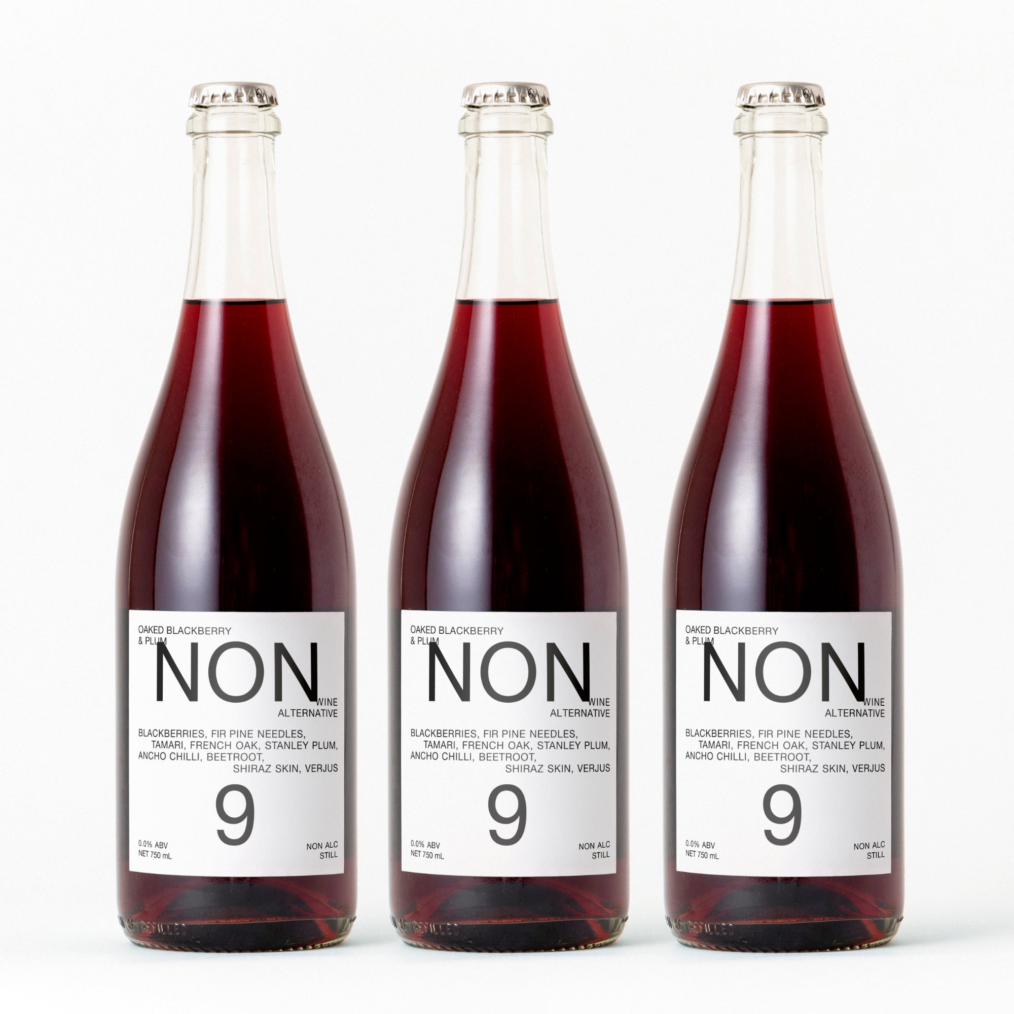 NON9 Oaked Blackberry & Plum 3 Pack