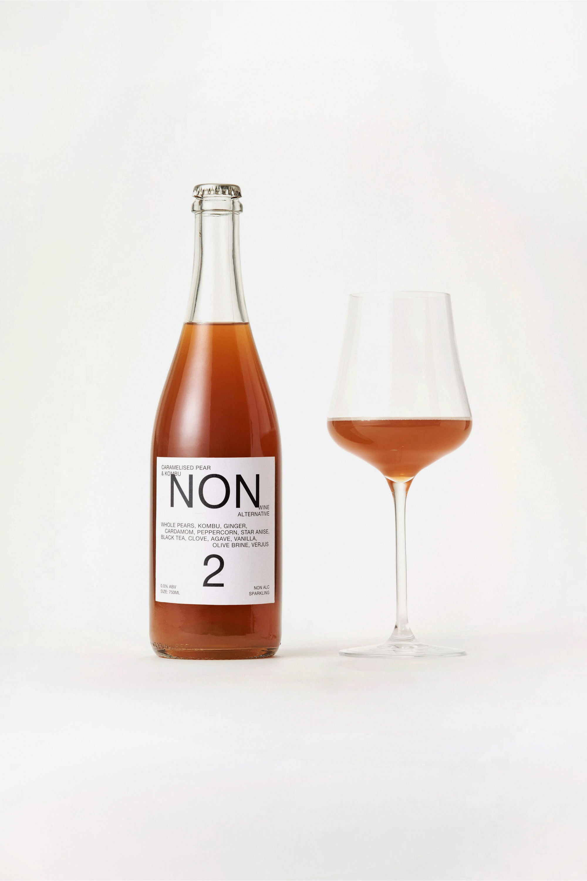 NON2 Caramelised Pear & Kombu with Glass
