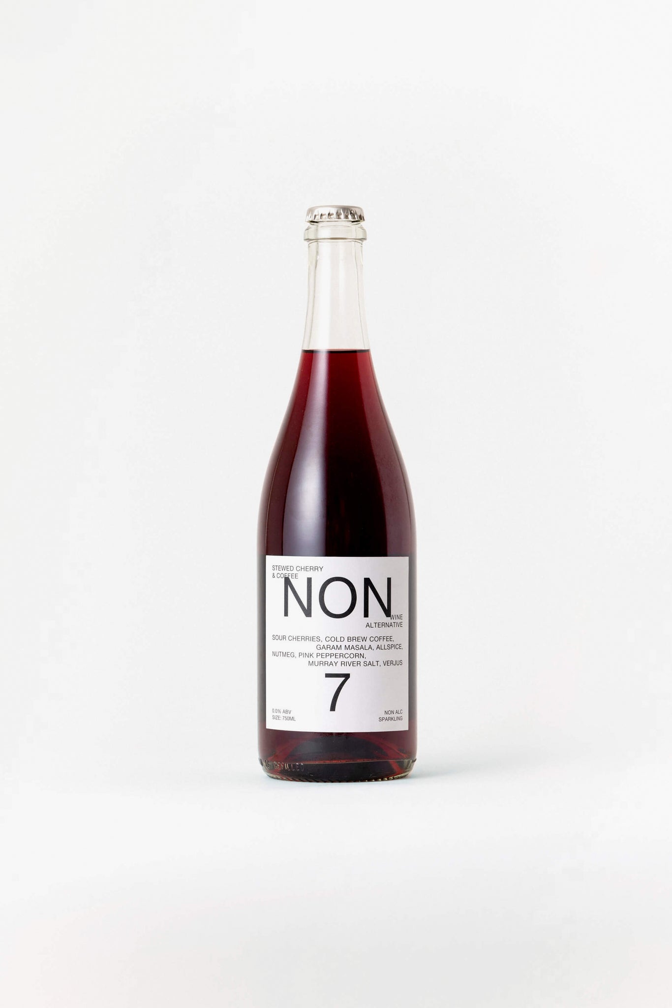 NON7 Stewed Cherry & Coffee front bottle