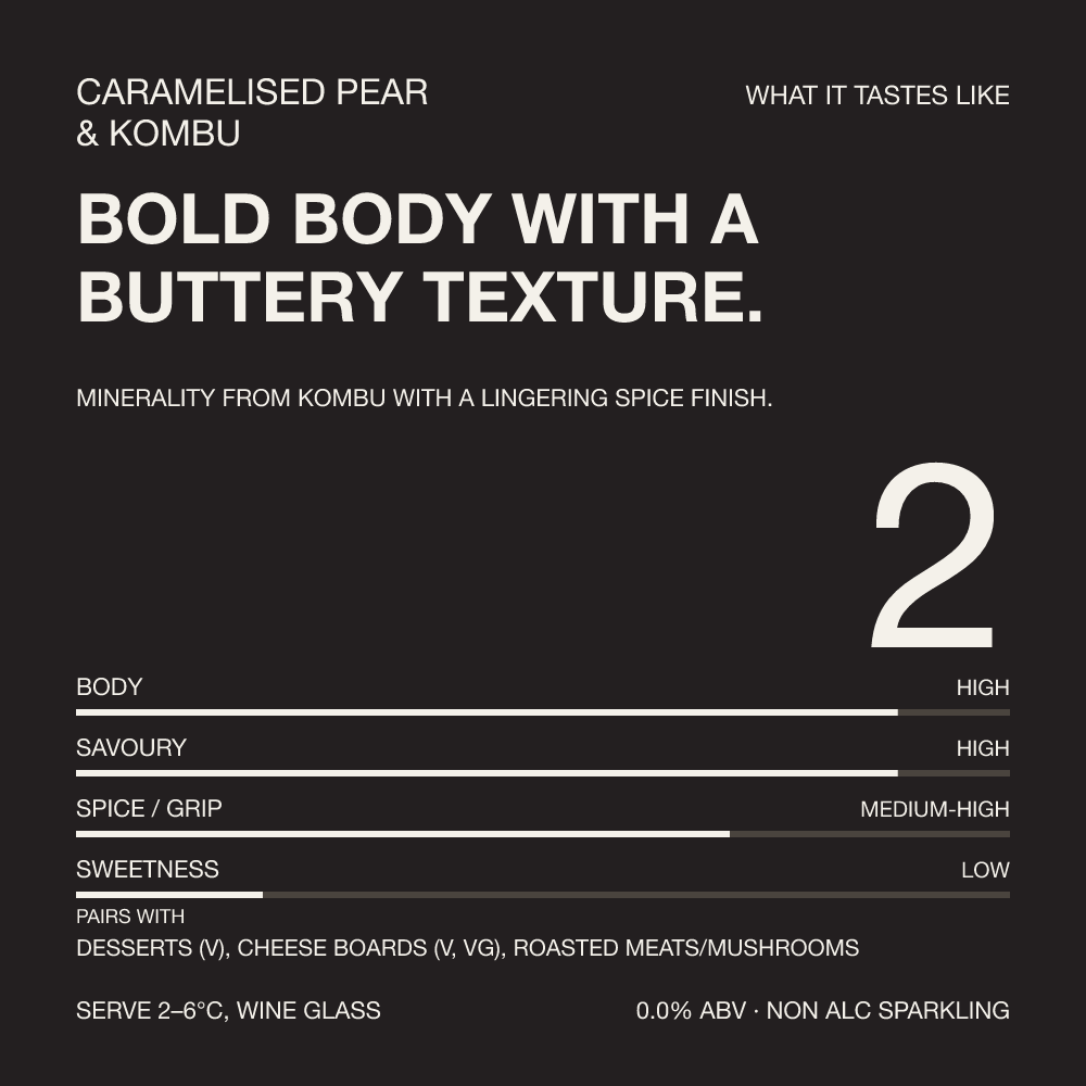 NON2 Caramelised Pear & Kombu