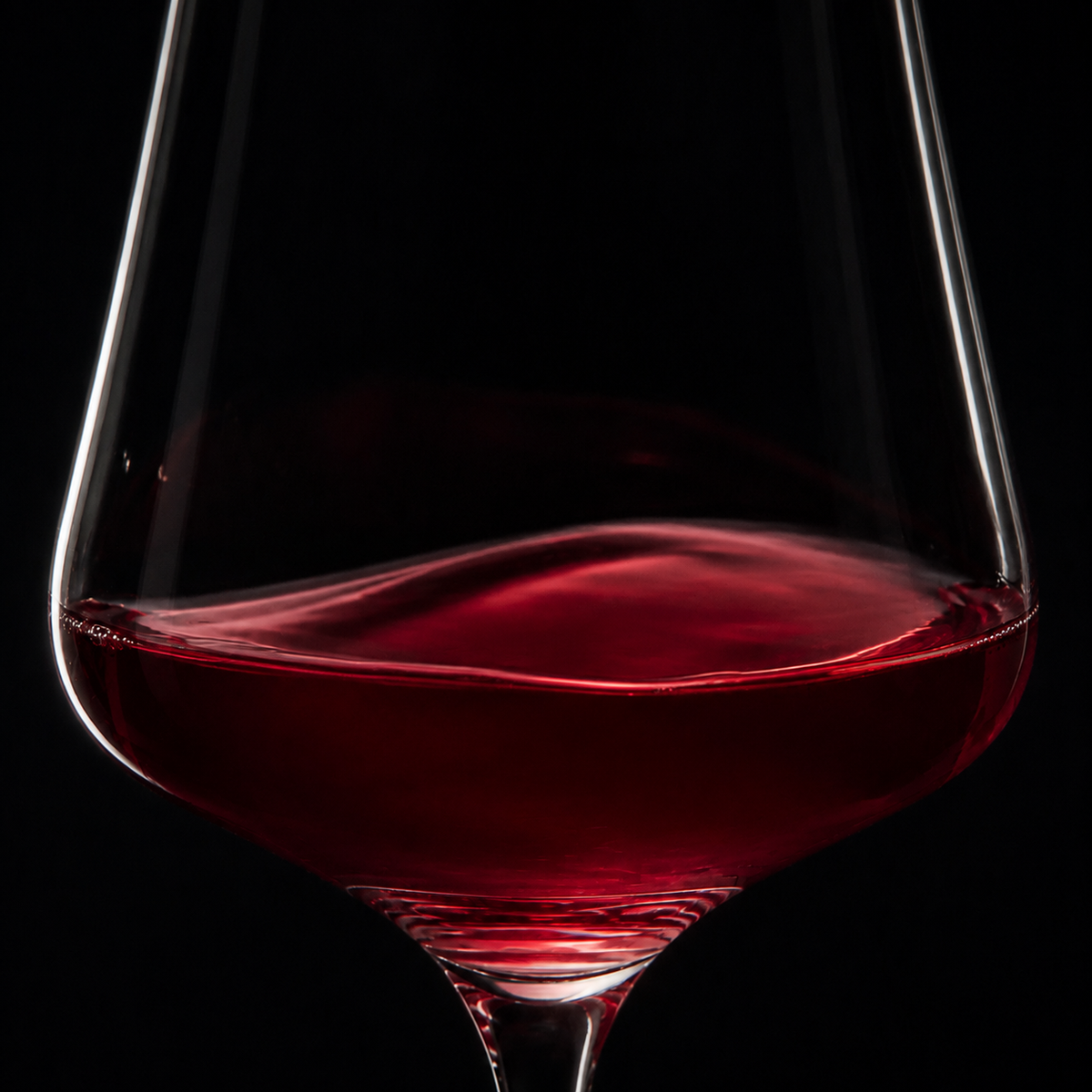 PROGRESS1 Poached Plum & Finger Lime macro detail in wine glass